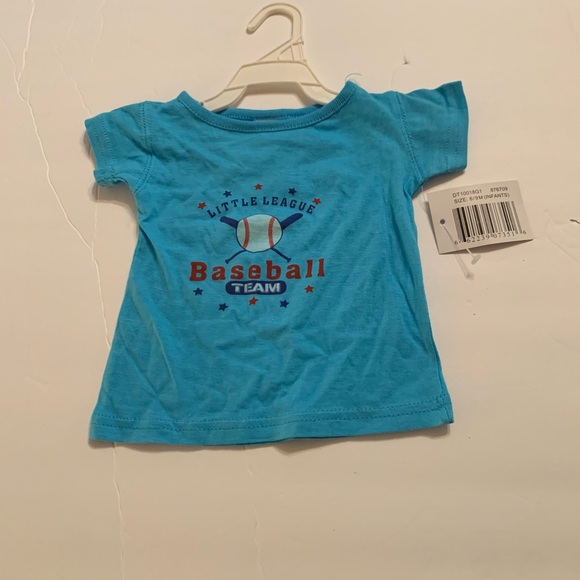 Little League Baseball Team Baby Shirt 6-9 Month New - Picture 5 of 6